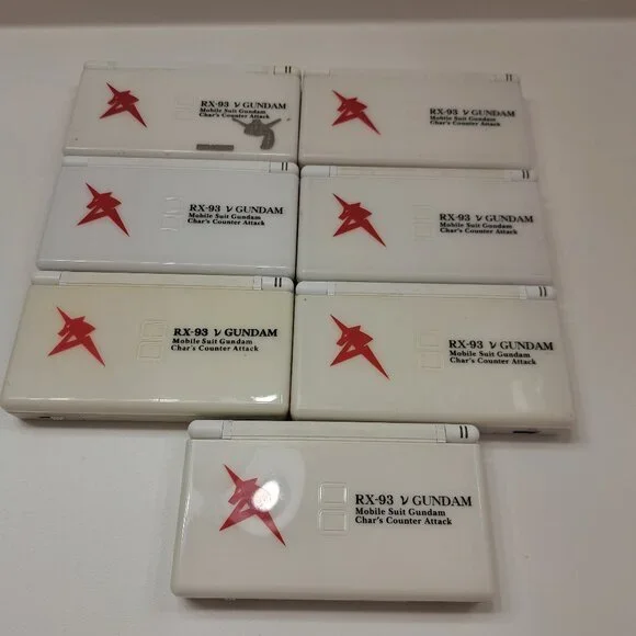 Authentic Nintendo DS Lite Console With Charger Mobile Suit Gundam G Generation