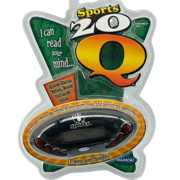 Sports 20 Questions Handheld Electronic Game Radica