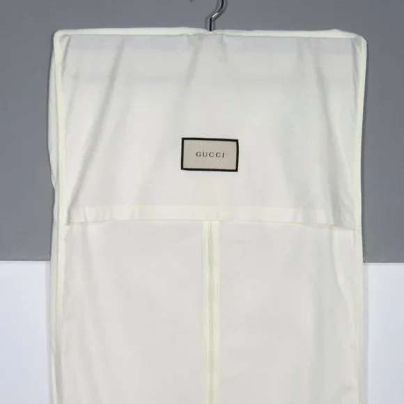 Gucci White Garment Bag for Elegant Storage