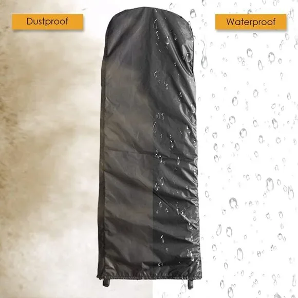 Folding Ladder Cover Dustproof & Waterproof Protector w/ Drawstring – Black