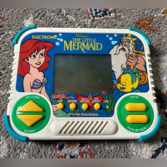 Vintage Little Mermaid Handheld Game