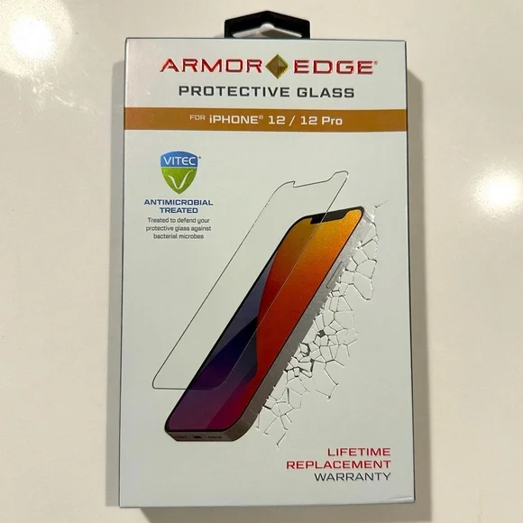 iPhone 12 / 12 Pro Protective Glass | Armor Edge