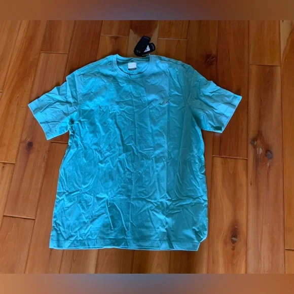 Greg Norman golf teal t shirt size L NWT