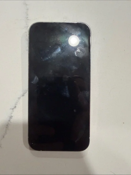 Black Smartphone Screen Front Panel - Unbranded