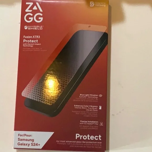 Fusion XTR3 Screen Protector for Samsung Galaxy S24+ - Black