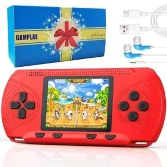 Retro Handheld Gaming Console with 256 Games Built In. 3.5 Inch HD Screen