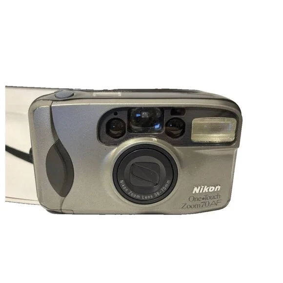 Nikon One Touch Zoom 70AF 35mm Film Point and Shoot Camera Zoom Lens 38-70mm