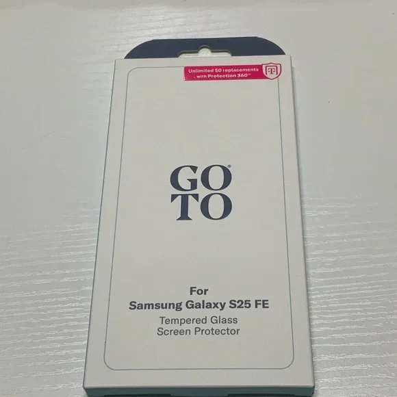 Go-To Screen Protector for Samsung Galaxy S25 FE - White