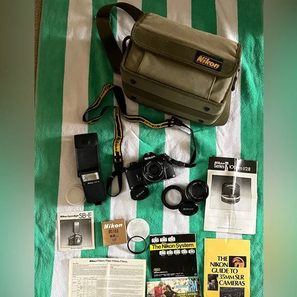 Nikon EM 35mm vintage camera