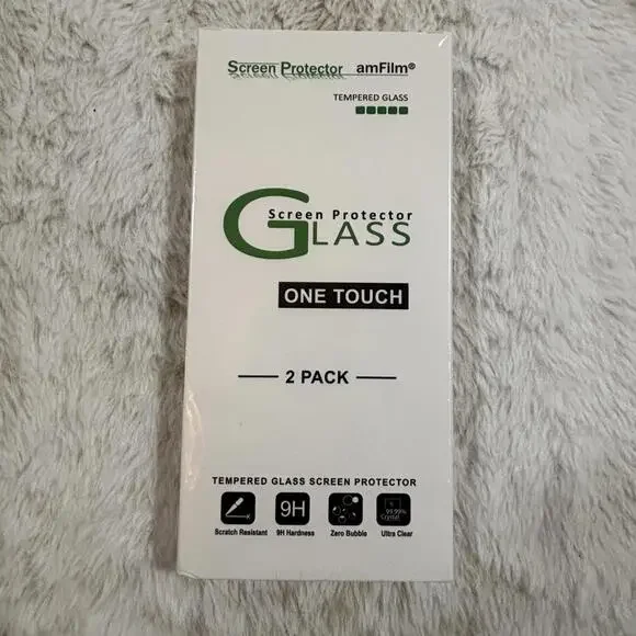 amFilm iPhone 12 Pro Max Screen Protector (2 Pack) - Clear