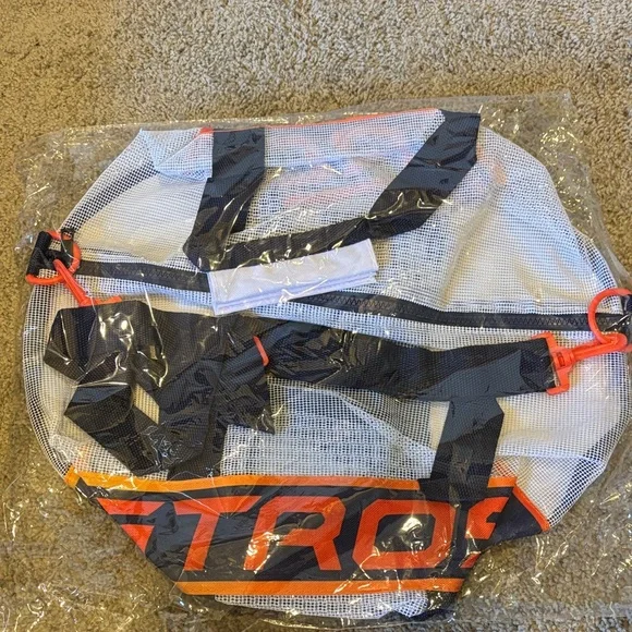 Houston Astros Mesh Tote Bag with Orange and Black Accents