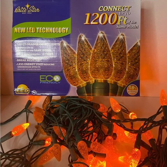Led orange lights