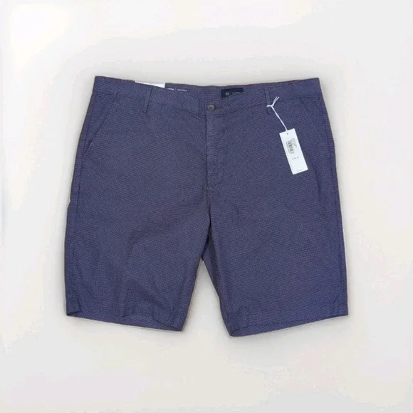 AG Adriano Goldschmied The Griffin Relaxed Fit Shorts Mens Size 42 Purple Chino