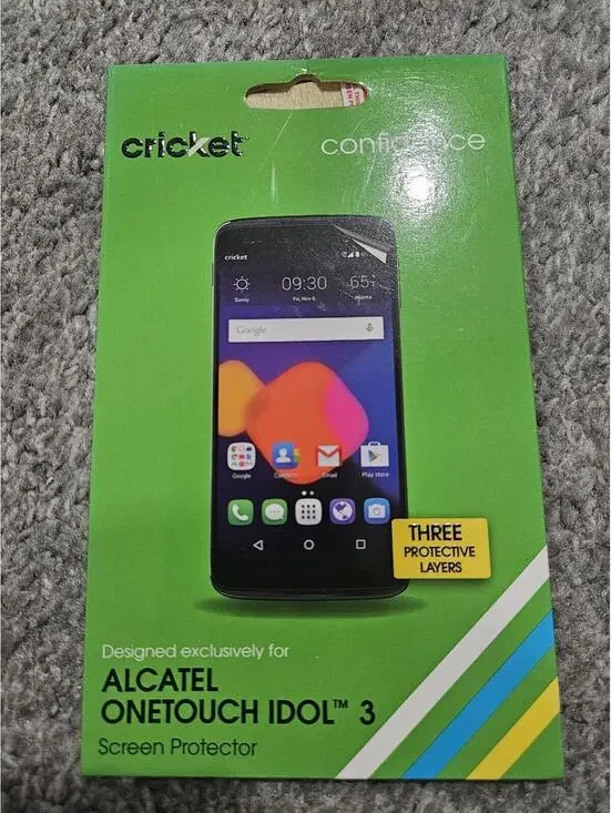Screen Protector For Alcatel Idol 3 Cricket Brand