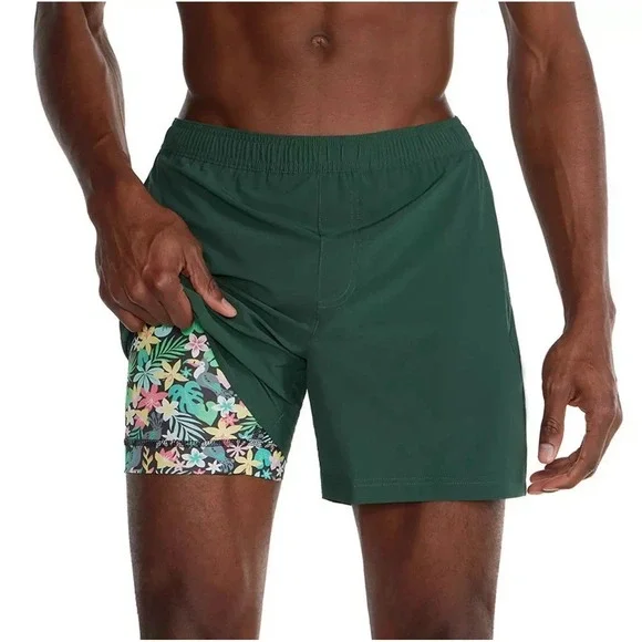 *Chubbies The Greeneries 5.5-Inch Athlounger Shorts |‎ Men's XXL | With Liner