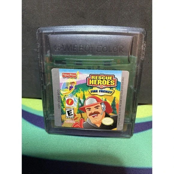 Fisher-Price Rescue Heroes: Fire Frenzy (Nintendo Game Boy Color, 2000)