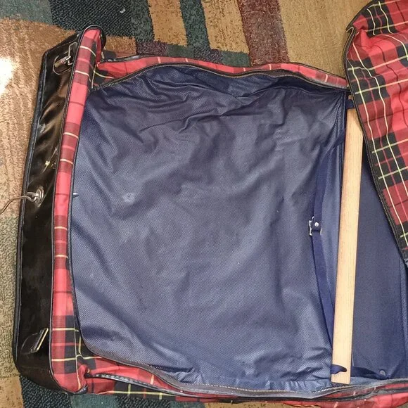 Vintage luggage garment bag