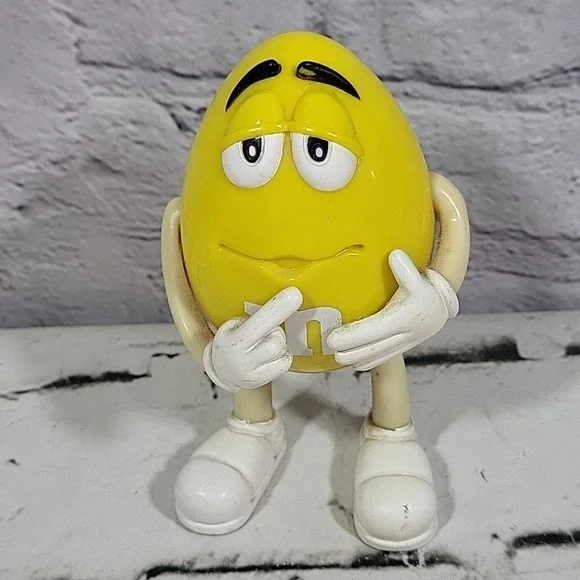 VTG Hershy M&Ms Nightlight Yellow Peanut Candy Advertising Novelty Tested Works