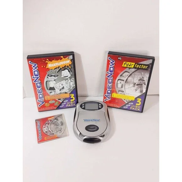 VideoNow Personal Video Player Spongbob, fear factor, all grown up TESTED