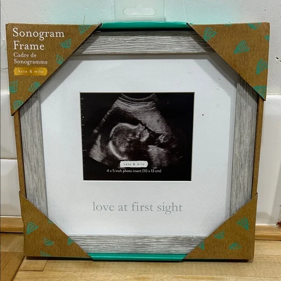 Pearhead Silver Sonogram Frame
