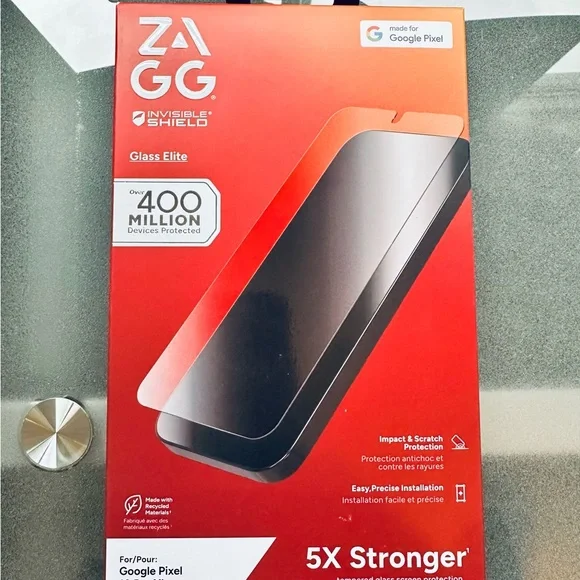 Glass Elite Screen Protector for Google Pixel - Black