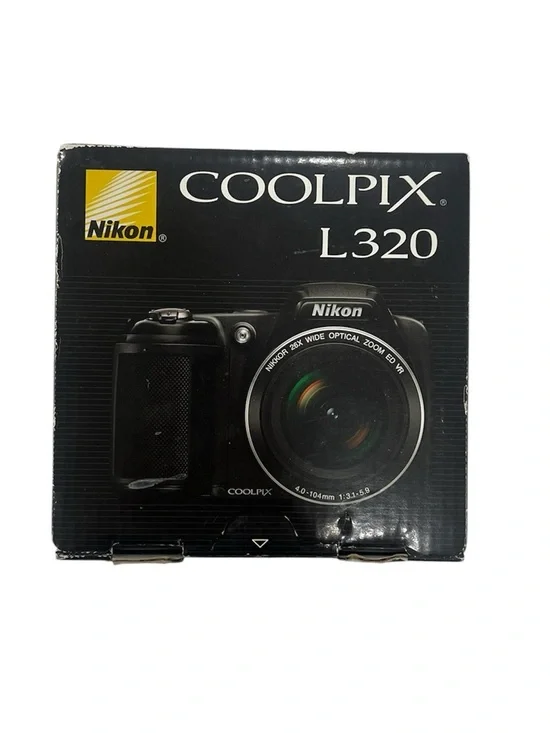 Nikon COOLPIX L320 Black Compact Digital Camera