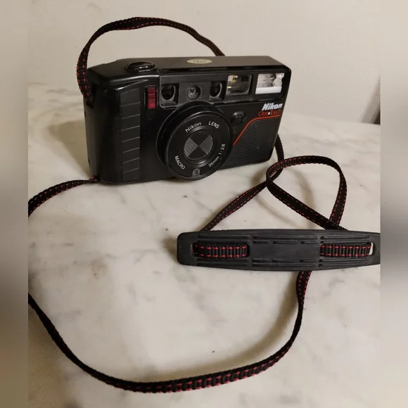 Nikon Black Film Camera 