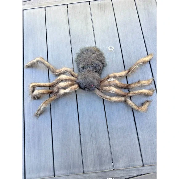 LED Animated Lighted Spider 5.11 inch‎ Halloween Haunted Living #0837851 TESTED