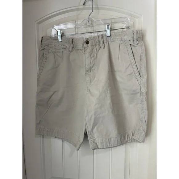 Polo Ralph Lauren Shorts Men's Size 36X9 Khaki Chino Flat Front