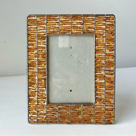 Seed Bead Picture Frame
