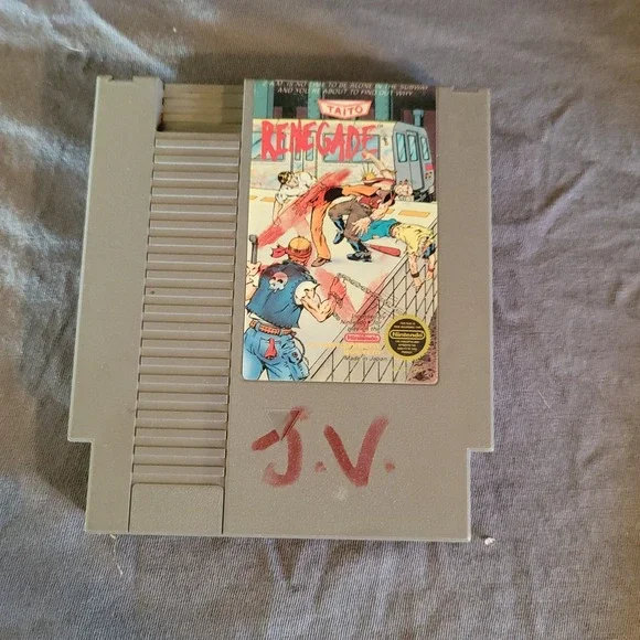 Renegade (Nintendo NES) Video Game Cartridge Only 1987 Fighting Video Game
