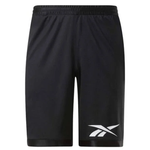 Reebok Men Mesh Basketball Short Black Size S