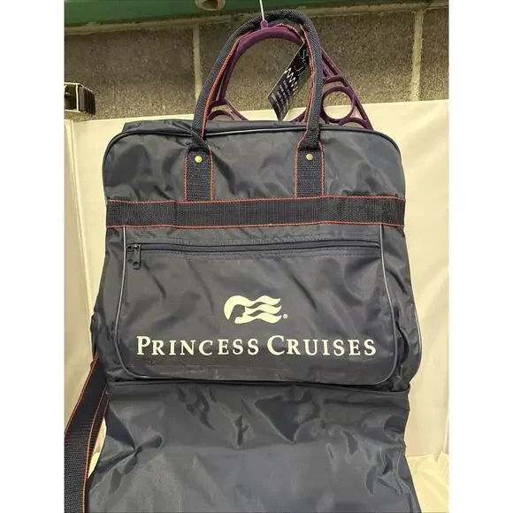 VTG Princess Cruise Roll Carry On Collapsible Expandable Suitcase Luggage NEW!