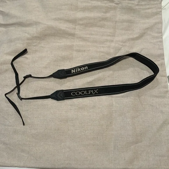 Nikon Coolpix Black Camera Strap - New