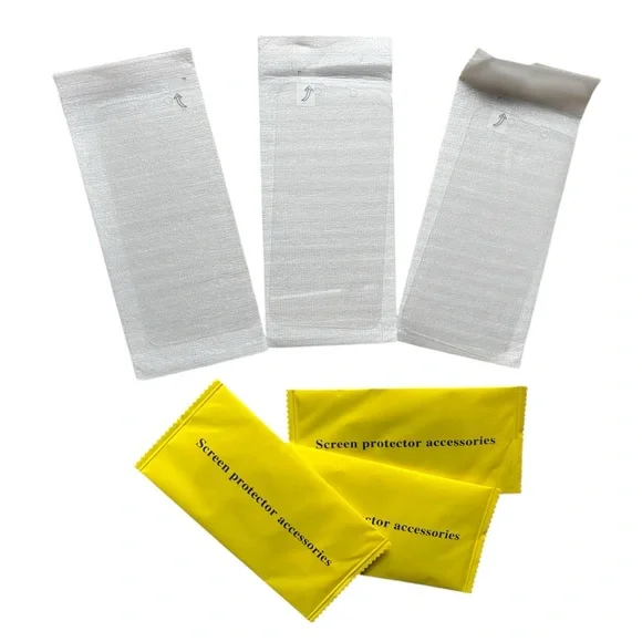 iPhone 13 Mini Screen Protectors (Plastic) – New with Cleaning Kit