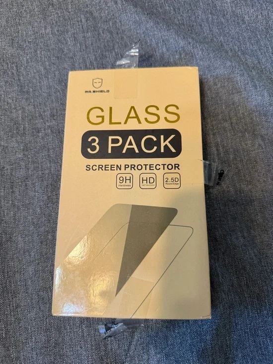 GLASS 3 Pack Screen Protector - Beige Packaging for HTC Desire 10Pro