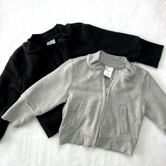 Hanes Infant Zipup Cardigan Jackets