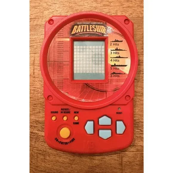 Hasbro Battleship Electronic Handheld Travel Game 2002 Edition Working!