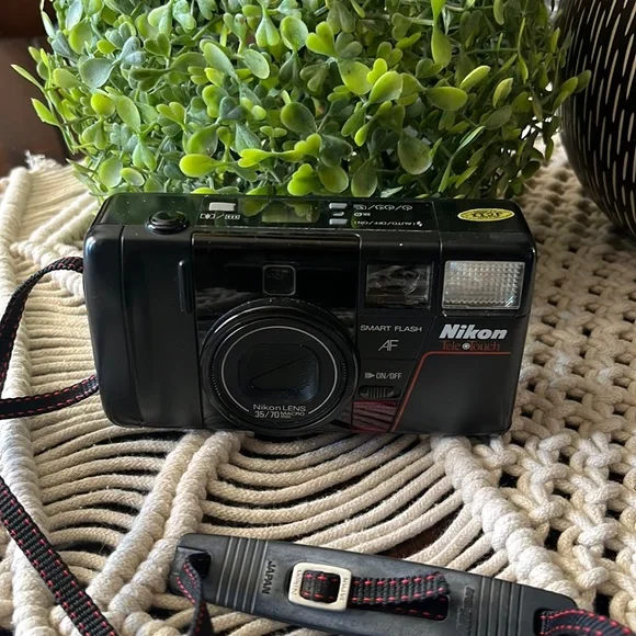 Nikon TeleTouch Deluxe Camera With Instructions.