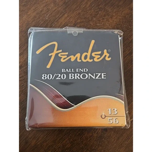 Fender Guitar Strings 6 String Ball End 70M 80/20 Bronze 13 56