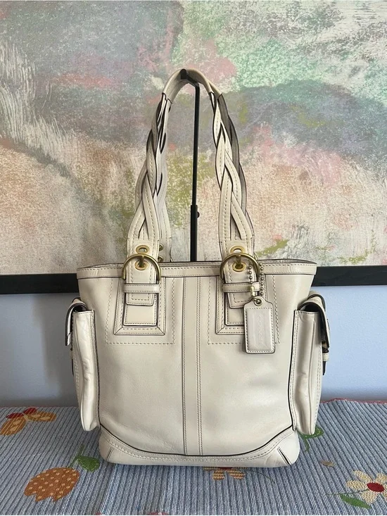 Vintage 2006 Coach Soho Braided Multi-Function Tote Style 10049
