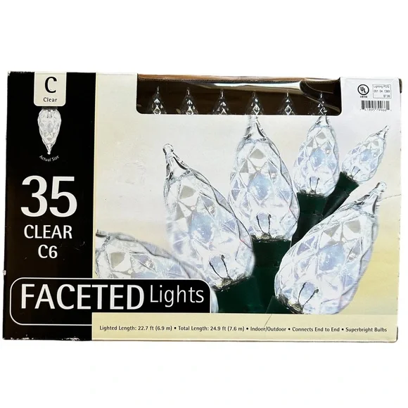 Faceted Indoor/Outdoor Lights
