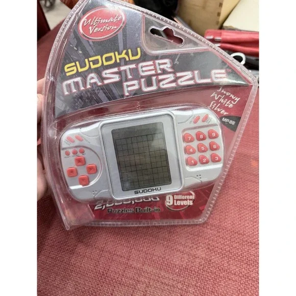 Sudoku Master Puzzle Hand Held Electronic Game - MP-88 - Brand New Sealed