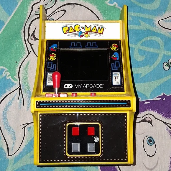 2018 Pacman Mini Arcade Machine Video Game Desktop