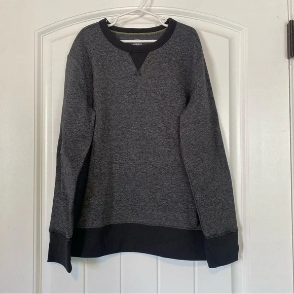 Athletic Works Little Boys Gray Long Sleeve Shirt Size Large 10/12 NWOT