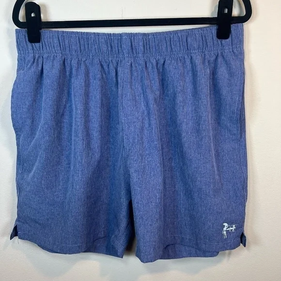 The Endless Summer Hybrid Pull On Shorts Blue Pocket Logo Quick Dry Stretch XXL