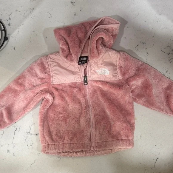 The North Face Kids Blush Fleece Hoodie size 6-12 months