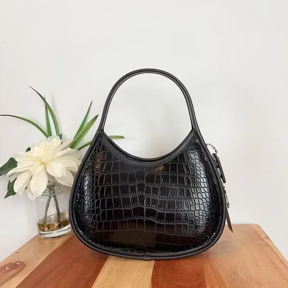 NWT Coach Ergo Bag‎ In Croc Embossed Coachtopia Leather