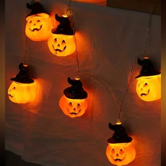 3 Packs of New Halloween Pumpkin Lights