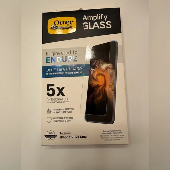OtterBox Amplify Glass Screen Protector with Blue Light Guard